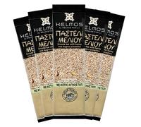 Helmos Pasteli, Barrita Suave de Sésamo con Miel y Pistachos Griega
