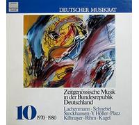 Helmut Lachenmann (Komponist) - Deutscher Musikrat - Zeitgenössische Musik in der Bundesrepublik Deutschland, Vol. 10: 1970-1980 (Dokumentation) [Vinyl Schallplatte] [3 LP Box-Set]