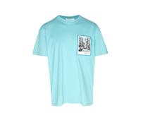HELMUT LANG Camiseta azul claro | M