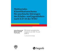 Helmut Remschmi Multiaxiales Klassifikationsschema für psychische St (Tapa dura)