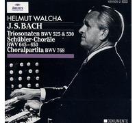 Helmut Walcha - Bach Js-2 Sonates pour Orgue-Six Chorals "Schubler"-Choral-P Artita "Sei Gegrusset Bwv 768-Walcha H-