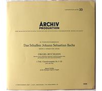Helmut Walcha (plays on the Schnitger-Organ of Cappel) - Deutsche Grammophon Gesellschaft - Archive Production - 14021: The Works of Johann Sebastian Bach Series F: Organ Works - Orgel_Buchlein (little Organ Book) Part I Chorale Preludes Nos 1-23: Helmut Walcha (plays on the Schnitger-Organ of Cappel): Vinyl LP