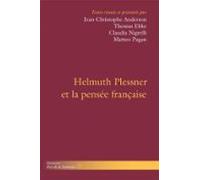 Helmuth Plessner Et La Pensée Française (ebook)