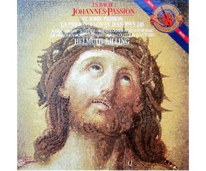 Helmuth Rilling & Bach Collegium Stuttgart / Arleen Auger / Julia Hamari / Peter Schreier / Philippe Huttenlocher / Dietrich Fischer-Dieskau / Gaechinger Kantorei u.a. - Bach: Johannes-Passion / St. John Passion (Gedächtniskirche Stuttgart April 1984) [Vinyl Schallplatte] [3 LP Box-Set]