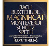 Helmuth Rilling ,Vokal- Und Instrumentalsolisten Figuralchor Der Gedächtniskirche Stuttgart , Spandauer Kantorei , Johann Sebastian Bach , Dieterich Buxtehude , Claudio Monteverdi , Heinrich Schütz , Johann Speth - Magnificat - FSM - FSM 33 014/5