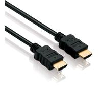 Helos 118869 - cable de conexión hdmi (1 m, full hd, 4k, uhd, dorado,