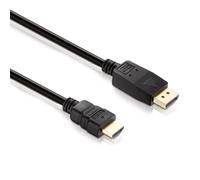 Helos 118879 adaptador de cable de vídeo 5 m displayport hdmi negro