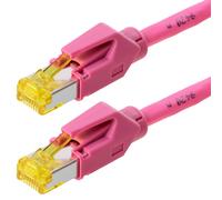 Helos 120086 cable de red magenta 3 m cat6a s/ftp (s-stp)