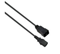 Helos 262670 cable de transmisión negro 5 m c20 acoplador c13 acoplad