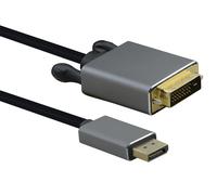Helos 288448 adaptador de cable de vídeo 1 m displayport dvi-d negro