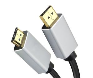 Helos 288454 adaptador de cable de vídeo 2 m displayport hdmi negro