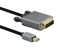 Helos 288475 adaptador de cable de vídeo 1 m mini displayport dvi-d n