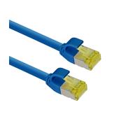 Helos 333085 cable de red azul, amarillo 7,5 m cat6a s/ftp (s-stp)