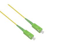 Helos 372024 cable de fibra óptica e infiniband 3 m sc sc/apc verde,