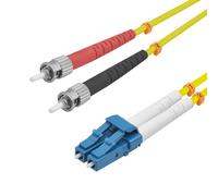 Helos 3m os2 lc/st cable de fibra óptica e infiniband amarillo