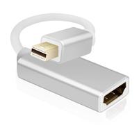 Helos adapterkabel, mini displayport stecker/ hdmi buchse, premium 4k,