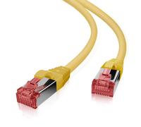 Helos cable patch s/ftp (pimf) cat 6 amarillo 3m - cable patch con sch