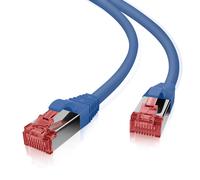 Helos cable patch s/ftp (pimf) cat 6 azul 10m - cable patch con schmal