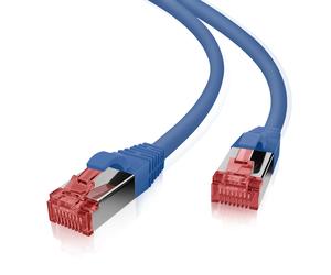 Helos cable patch s/ftp (pimf) cat 6 azul 2m - cable patch con schmale