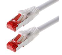 Helos CAT 6 Patch Cable S/FTP, PIMF white 30 m