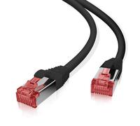 Helos cat6 s/ftp (pimf), 20m cable de red negro sf/utp (s-ftp)