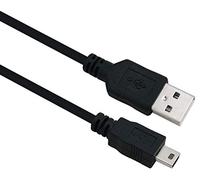 Helos Connection Cable USB 2.0 A Male/B Mini 5-Pin Male 2.0 m Black