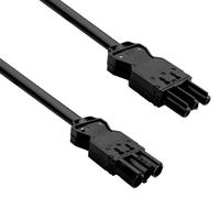 Helos gerteverlngerung gst18 kompatibel stecker auf buchse schwarz 7,5