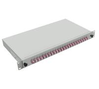 Helos lwl - caja de derivación (19', con 24 conectores lc duplex, om4