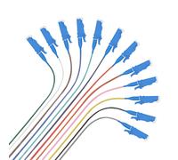 Helos lwl faserpigtail os2 12xe2000 (lsh) upc-easy strip 2m