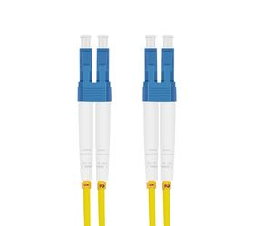 Helos lwl patchkabel os2 duplex 3,0mm lc-lc 9/125m gelb 10m lszh