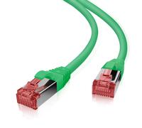 Helos patchkabel cat 6 s/ftp rj45 grn 2m awg27/7 lszh ghmt
