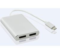 helos Splitter USB 3.1 Type-C St./2x Dis NUEVO