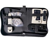 Helos werkzeugset netzwerktechnik, 6 in 1, mit tasche
