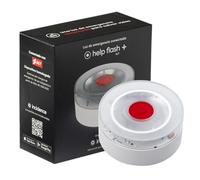 help flash IoT+, Luz de Emergencia V16 con Geolocalización y más de 250 candelas de potencia, Exigible a partir de 2026, Conectada con DGT 3.0, Señal V-16 para Coches, plan de datos incluido