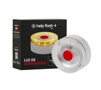 help flash IoT+, Luz de Emergencia V16 con Geolocalización y más de 250 candelas de potencia, Exigible a partir de 2026, Conectada con DGT 3.0, Señal V-16 para Coches, plan de datos incluido
