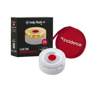 help flash IoT + Luz de Emergencia V16 Homologada con Geolocalización + Funda de Neopreno Roja, Exigible en 2026, Conectada con DGT 3.0, Señal V-16, Plan de Datos Incluido, Mayor Visibilidad