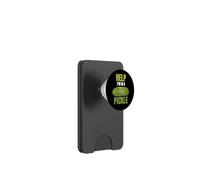 Help I'm In A Pickle Sarcástico Juego de Palabras Divertido para el Amante de los pepinillos PopSockets PopWallet para MagSafe