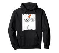 Help! I'm Under A Tack! Divertido Dicho sarcástico de Dibujos Animados Novedad Sudadera con Capucha