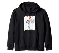 Help! I'm Under A Tack! Divertido Dicho sarcástico de Dibujos Animados Novedad Sudadera con Capucha