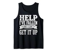 Help I've Fallen and I Can't Get It Up Envejecimiento Camiseta sin Mangas