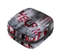 Help Me First Period Kit para niñas, bolsa menstrual de tampón, soporte para almohadilla de lactancia con cremallera, organizador de servilleta sanitaria