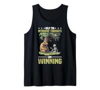 Help The Intrusive Thoughts Are Winning Cavilaciones - Camiseta sin Mangas