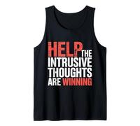 Help The Intrusive Thoughts Are Winning Cavilaciones |- Camiseta sin Mangas