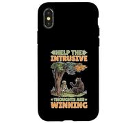 Help The Intrusive Thoughts Are Winning Cavilaciones Carcasa para iPhone X/XS