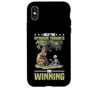 Help The Intrusive Thoughts Are Winning Cavilaciones - Carcasa para iPhone X/XS
