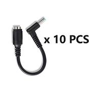 helpers lab 10-Pack Adaptador de Fuente de alimentación 7,4 mm a 4,5 mm, Convertidor de Conector de Punta para HP Stream Spectre Pavilion Envy EliteBook Split Chromebook EliteBook Folio
