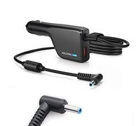 Helpers Lab 19,5V 3,33A 65W Adaptador Cargador de Coche para Portátil Compatible con HP Laptop Envy4 Envy6 EliteBook TouchSmart Folio Pavilion Stream Spectre Zbook chromebook
