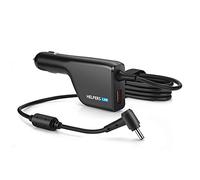 helpers lab 19V 2,37A 45W Adaptador Cargador de Coche para Portátil con Puerto QC3.0 Compatible con ASUS Zenbook UX21A UX31A UX32A UX42A UX303LA UX305 T300LA TP300LA