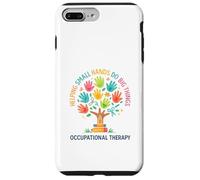 Helping Small Hands Do Big Things Occupational Therapy Hand Carcasa para iPhone 7 Plus/8 Plus