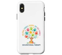 Helping Small Hands Do Big Things Occupational Therapy Hand Carcasa para iPhone X/XS